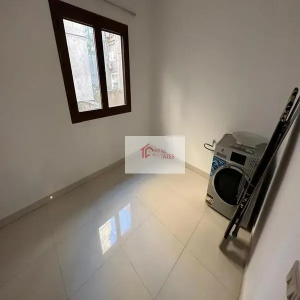 Apartment for rent in Maadi Sarayat, 3 bedrooms, 3 bathrooms, 1 master living room, maid's room, 2,000 DOLLERS