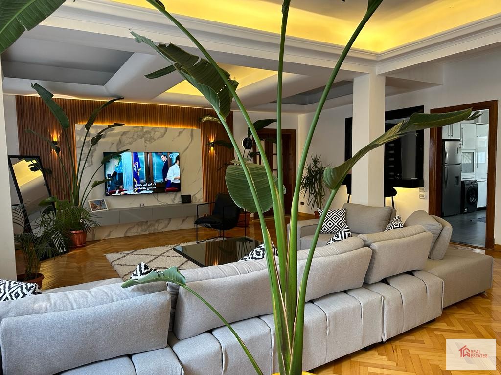 Se alquila moderno apartamento en Maadi, 3 habitaciones, 3 baños, 1 principal, primer piso,