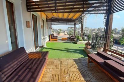 Le meilleur jardin sur le toit Penthouse maadi Sarayat 2 chambres 3 salles de bain Le Caire Egypte