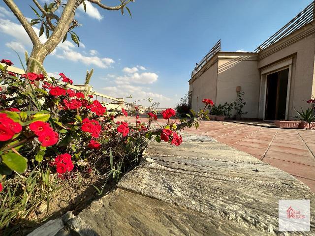 최고의 펜트하우스 옥상 정원 maadi Sarayat 침실 2개 욕실 3개 카이로 이집트