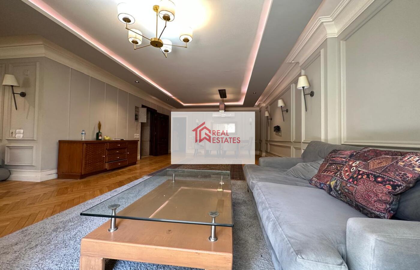 Modern Apartment For Rent in Maadi Degla - Cairo Prime location Consisting of : 2 bedrooms - 2 bathrooms - open kitchen- reception