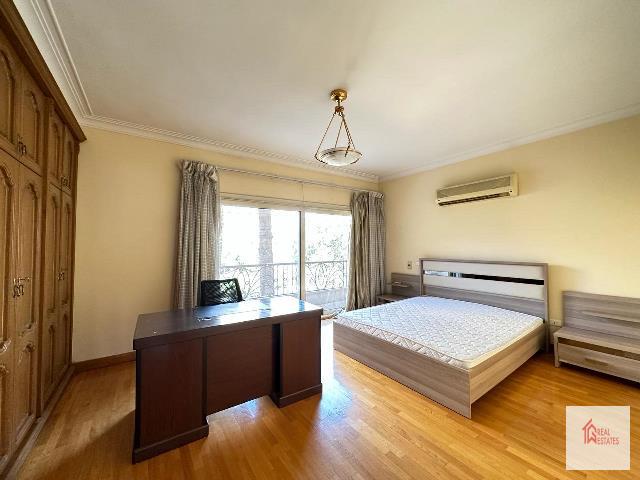 Komplett möblierte Wohnung zur Miete Maadi Sarayat Kairo Ägypten modern 4 Schlafzimmer