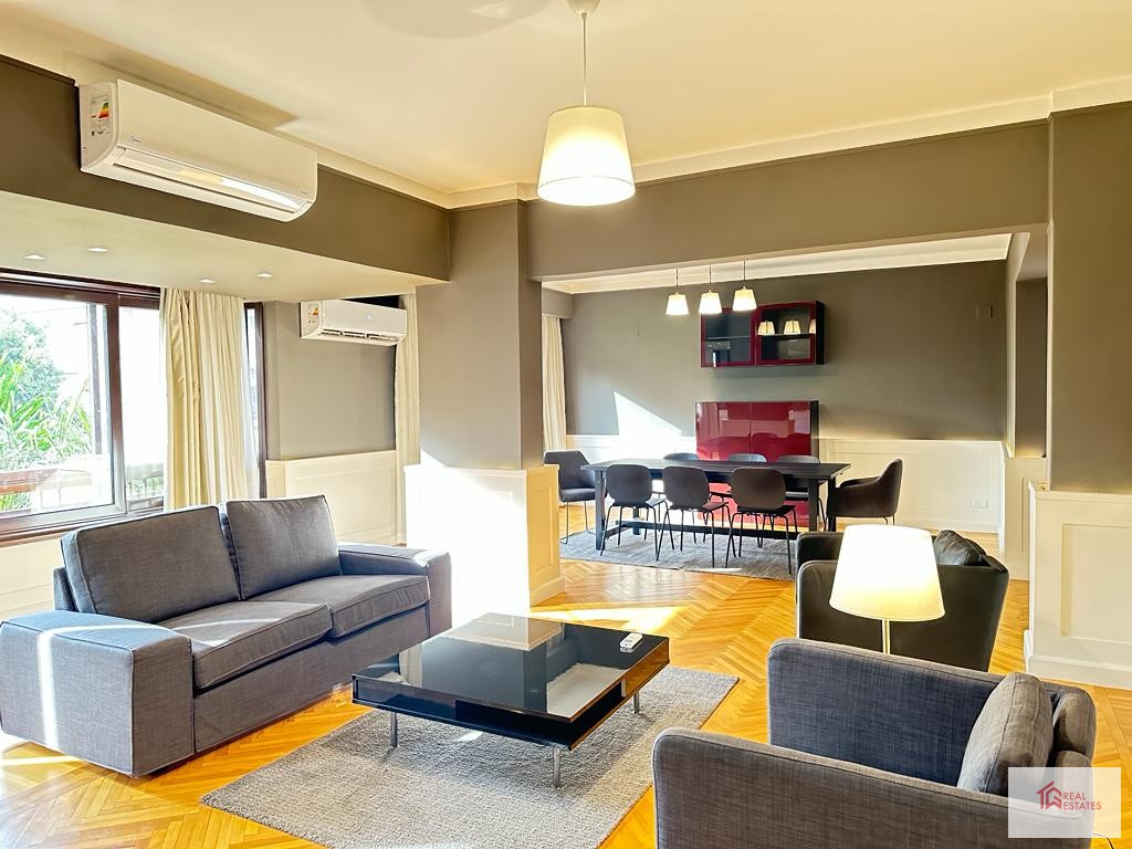 現代複式公寓出租在 Maadi Degla - 開羅 埃及