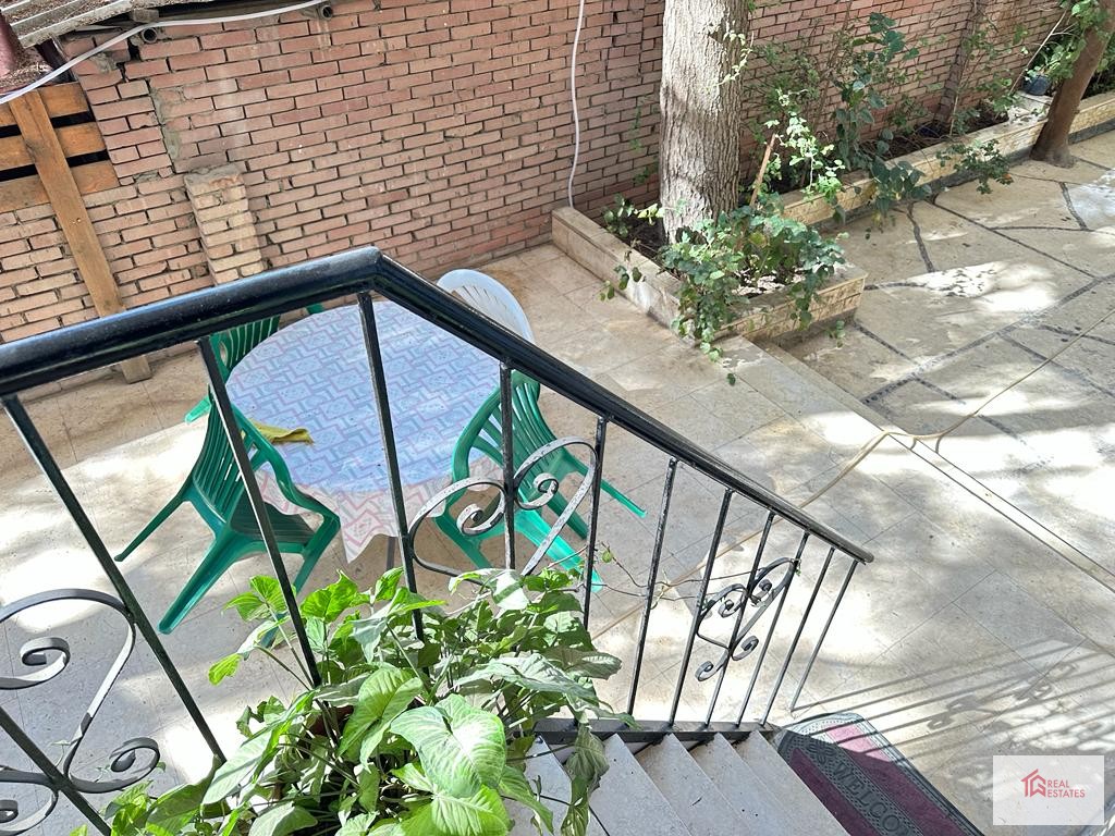 이집트 Degal Maadi Cairo의 1층 아파트 임대: 정원이 완비되어 있음