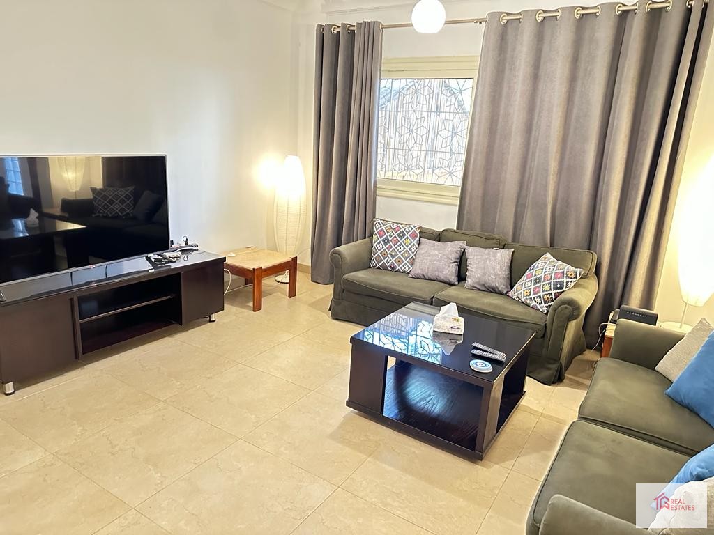 Ground floor Apartment for rent in Degal Maadi Cairo Egypt fully furnished with Garden