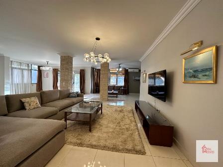 Современная меблированная квартира на 3 этаже в аренду с мебелью Маади Сараят Каир Египет