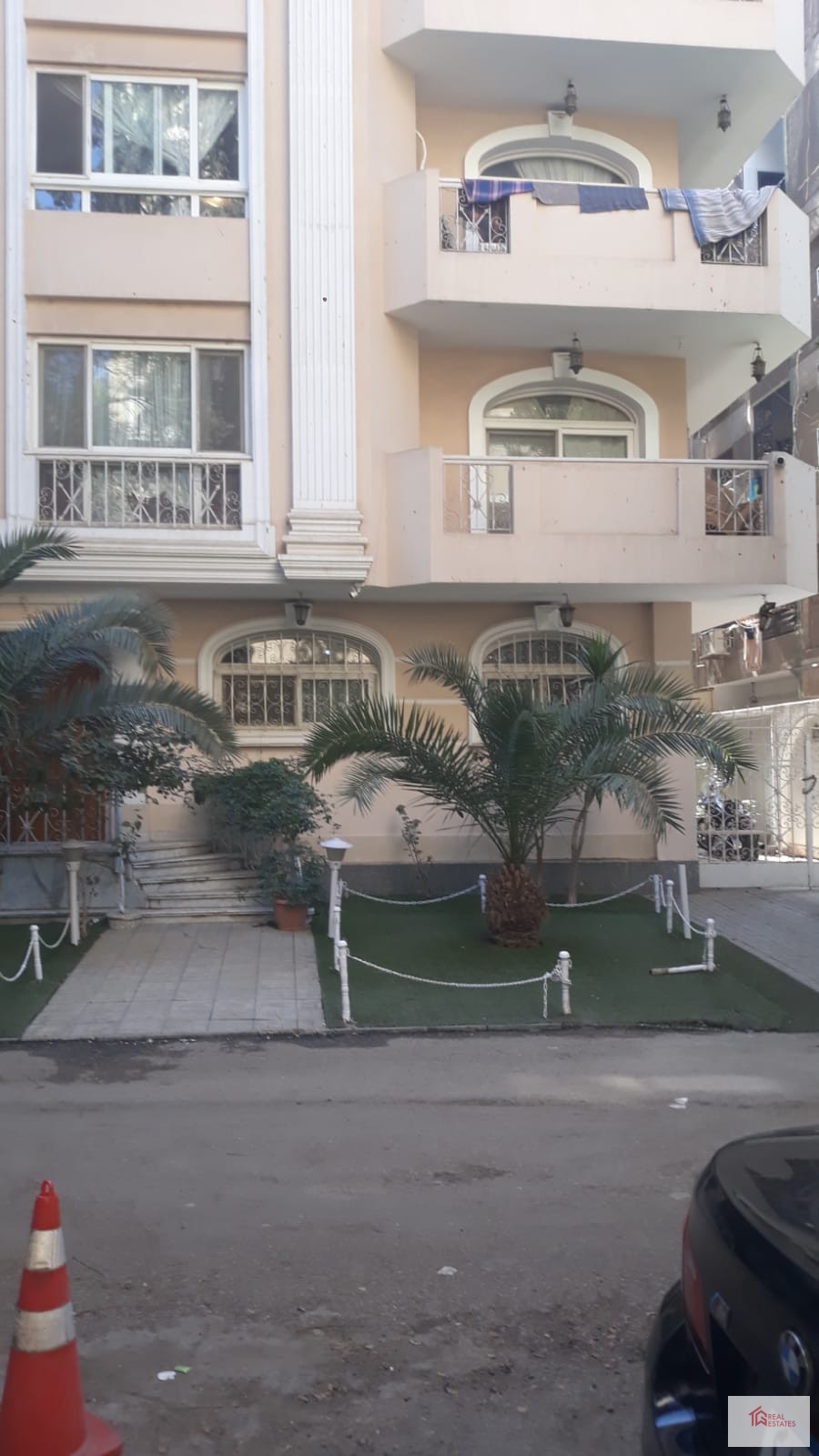 Ground floor Duplex Property real estate house furnished rent degla Cairo Egypt