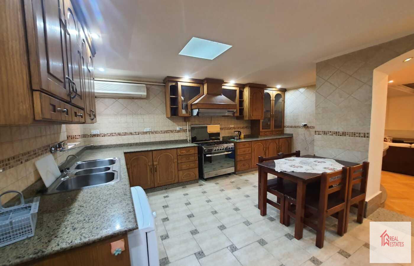 Ground floor with private pool for rent in Sarayat El Maadi - Cairo - Egypt