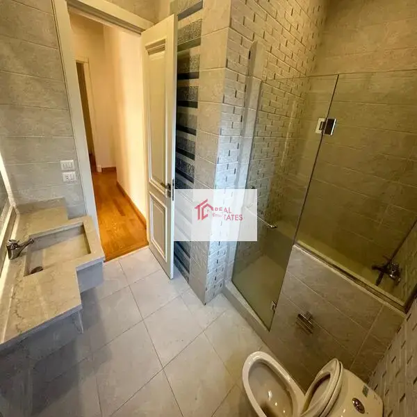 Modern apartment rent Hay El maadi sarayat suburban entire spracouces sunny ground floor private swimming pool parking out door terrace patio 3 bedrooms 3 bathrooms