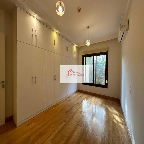 Modern apartment rent Hay El maadi sarayat suburban entire spracouces sunny ground floor private swimming pool parking out door terrace patio 3 bedrooms 3 bathrooms