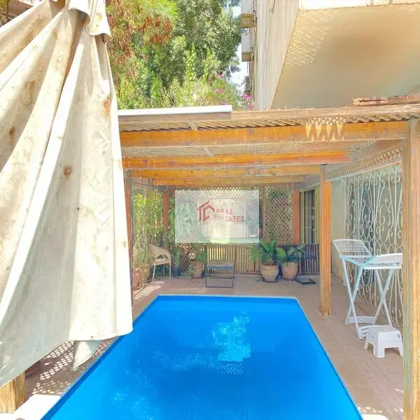 Amazing Ground Floor Duplex with private pool For Rent in Sarayat Maadi - Cairo- Egypt