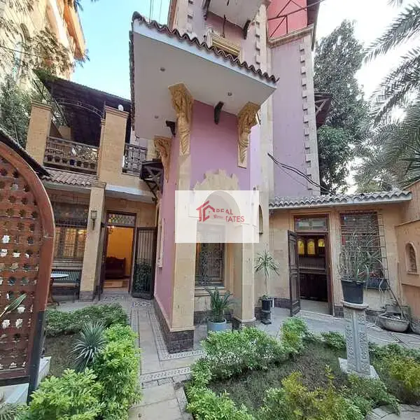 FOR RENT: Villa with private garden consisting of ground floor and first floor in a very lovely and quiet location in Maadi,