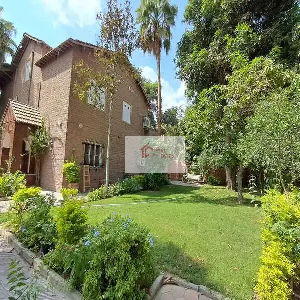 Villa with Private Garden for Rent in Sarayat Maadi Fully Furnished Villa for Rent in Sarayat Maadi, Cairo, Egypt