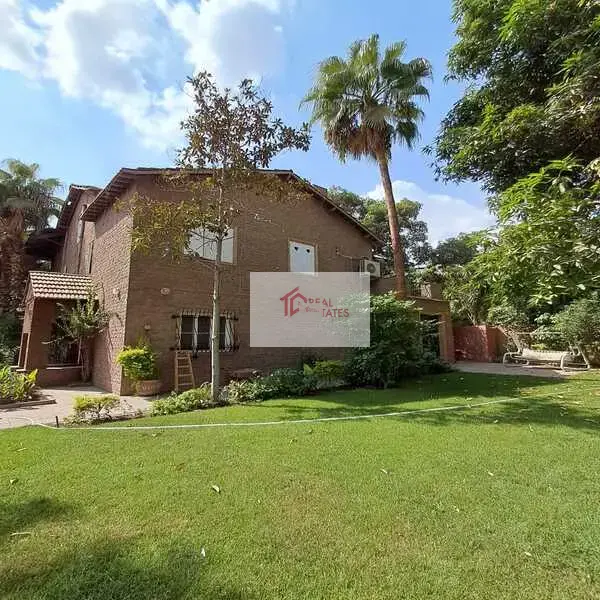 Villa with Private Garden for Rent in Sarayat Maadi Fully Furnished Villa for Rent in Sarayat Maadi, Cairo, Egypt