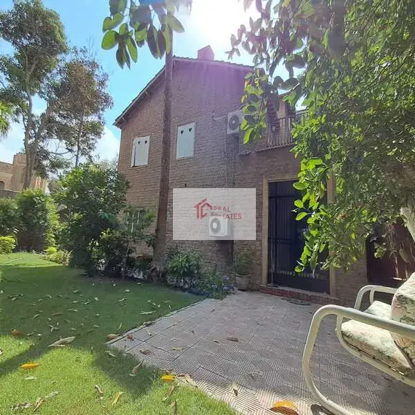 Villa with Private Garden for Rent in Sarayat Maadi Fully Furnished Villa for Rent in Sarayat Maadi, Cairo, Egypt