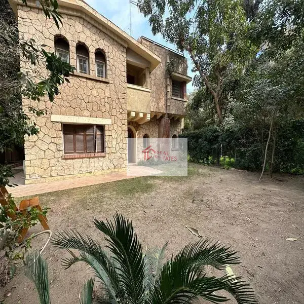 Vintage Stand Alone Villa For Rent hay el Maadi Sarayat cairo egypt