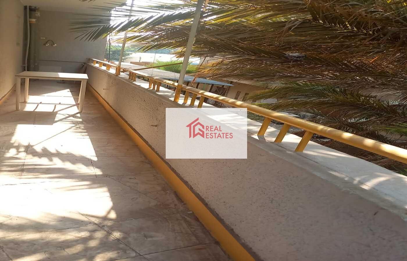 Spacious Villa With Private Swimming Pool For Rent In Sarayat El Maadi