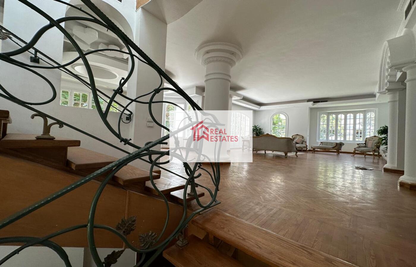 Luxury villa for rent in a prime location in maadi