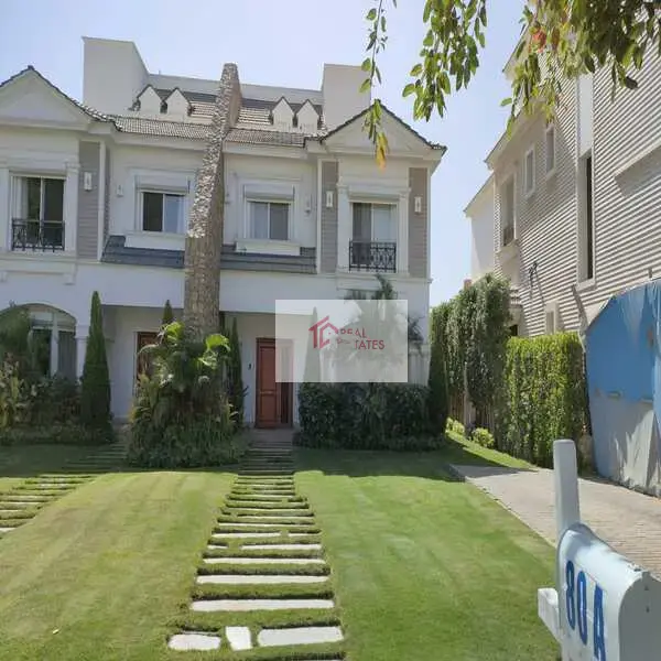 Villa for rent in mountain view one Roof with nanny room with bathroom and small reception/ middle floor 1 master + 2bedrooms with one bathroom+ living with kitchenette/ 1st floor full kitchen 3piece reception