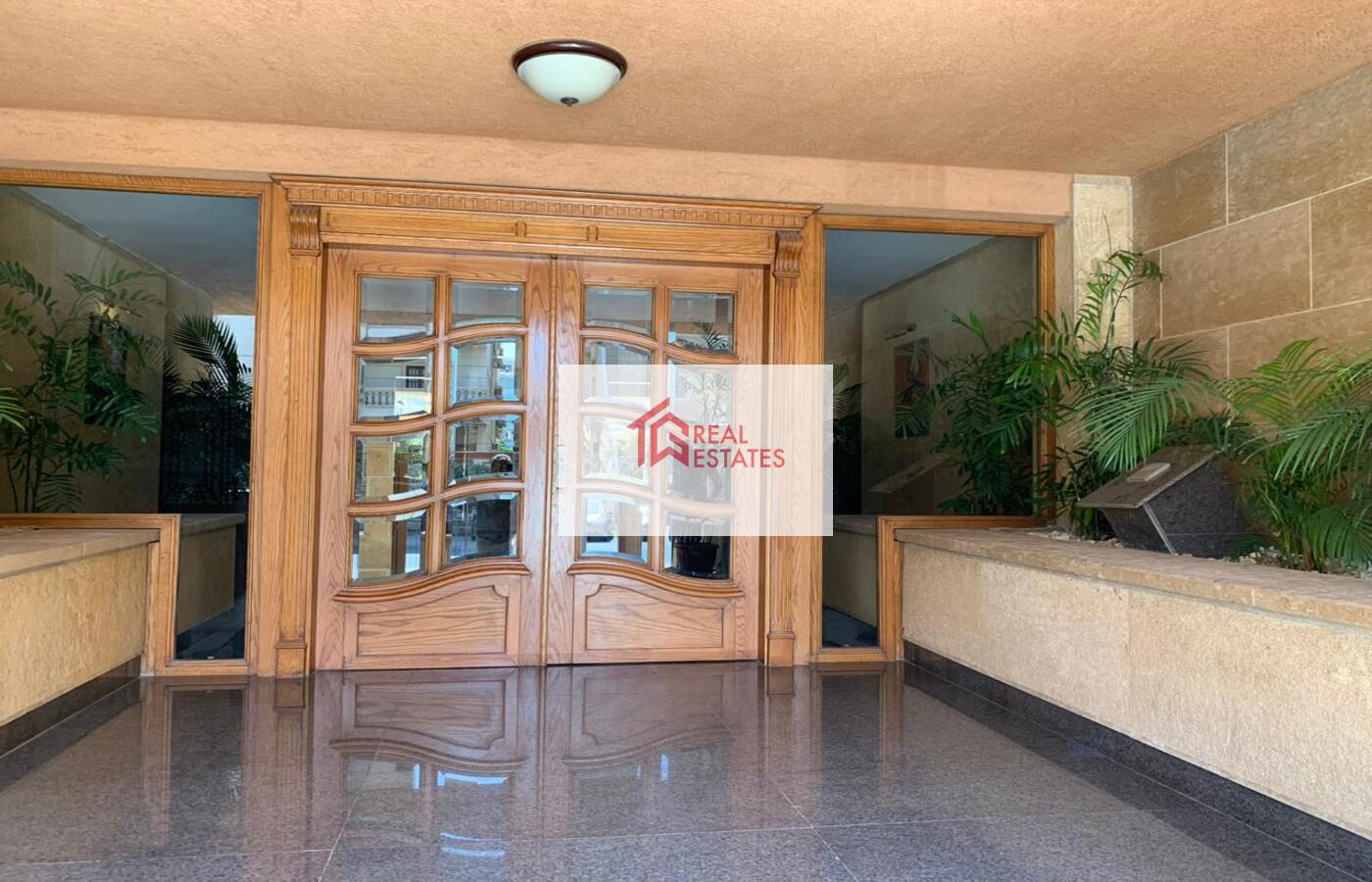 Penthouse for rent Semi Furnished New Cairo over looking El-Shoueifat School