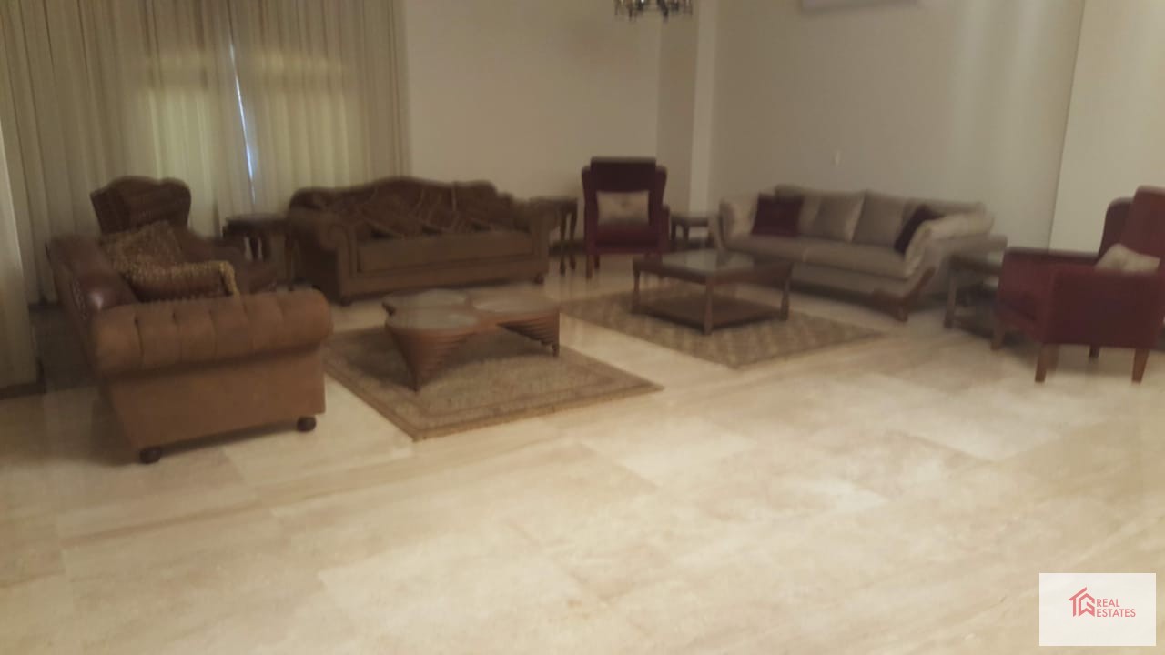 Appartement Meublé 3 Chambres 3 salles de bain West Golf NEw Le Caire Egypte