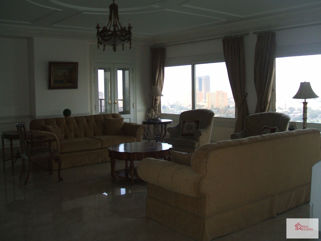Apartment rent Agouza Distract overlooking Nile Panramic View나일강 전경이 내려다보이는 아파트 임대 Agouza District