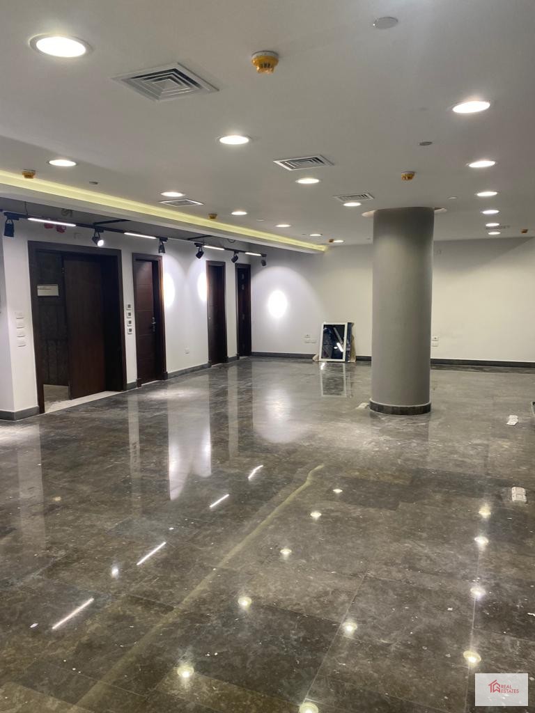 Office Finished 141 M2 EDNC SODIC Directly adjacent to AUC New Cairo Egypt