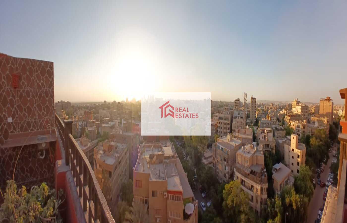 Penthouse uLtra modern for rent fully Furnished maadi degla egypt