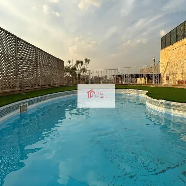 Penthouse Duplex rent Hay El maadi private swimming pool