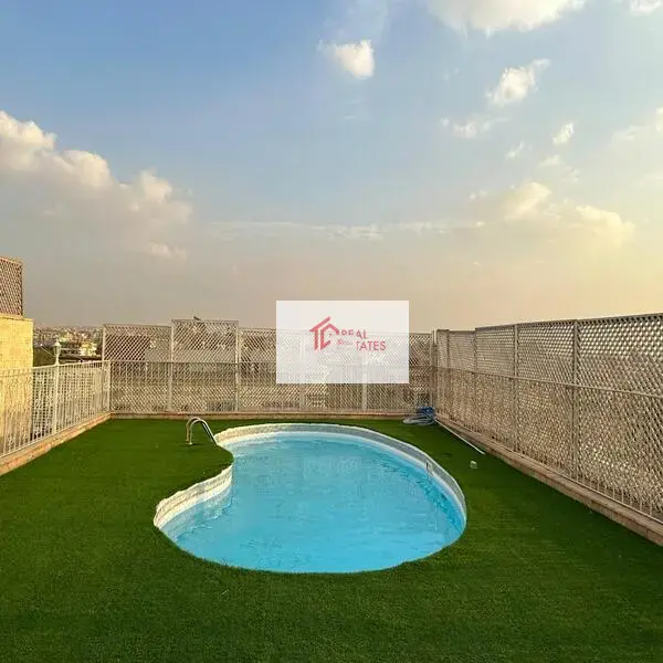 Penthouse Duplex rent Hay El maadi private swimming pool