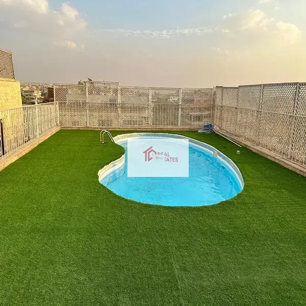 Penthouse Duplex rent Hay El maadi private swimming pool