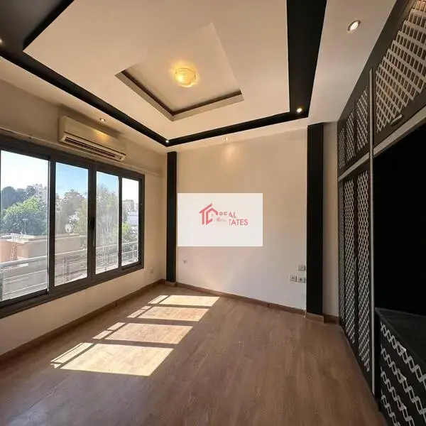 Penthouse rent two story degla maadi over looking american school 5 bedrooms