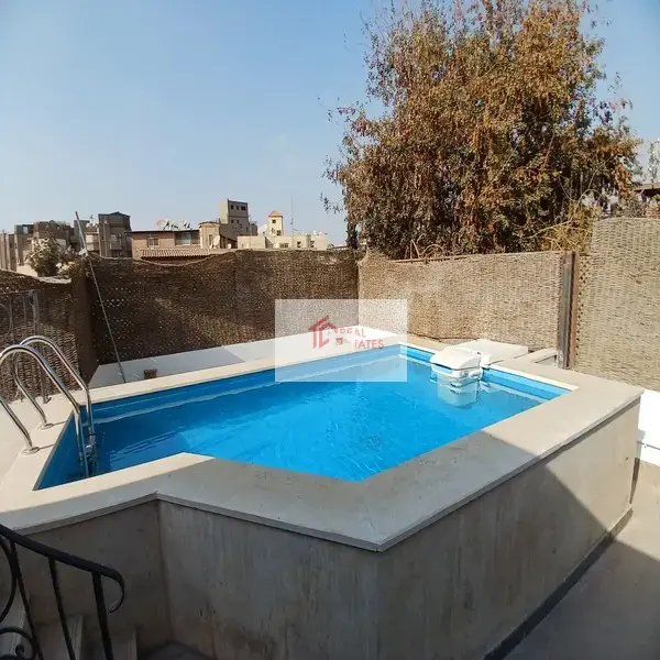 Penthouse rent two story degla maadi over green 5 bedrooms private swimming Pool