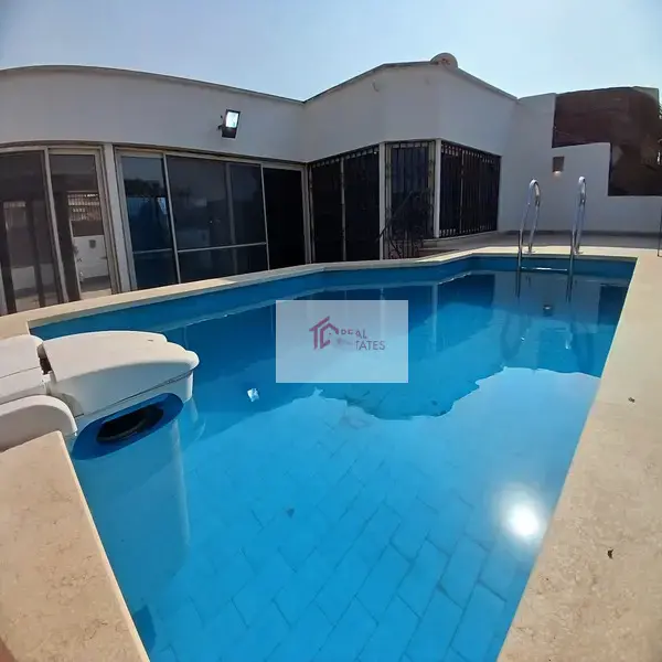 Penthouse rent two story degla maadi over green 5 bedrooms private swimming Pool