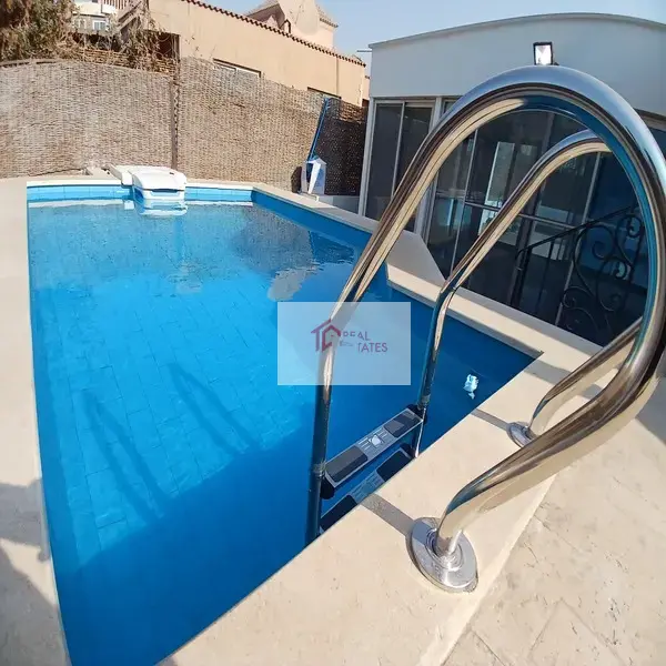 Penthouse rent two story degla maadi over green 5 bedrooms private swimming Pool