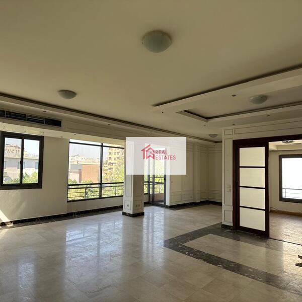 Penthouse rent two story degla maadi over green 5 bedrooms private swimming Pool