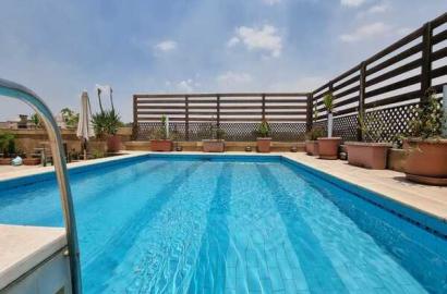 Penthouses For Rent In Maadi Maadi Sarayat consists of 4 Bedrooms 4 Bathrooms Modern furnished