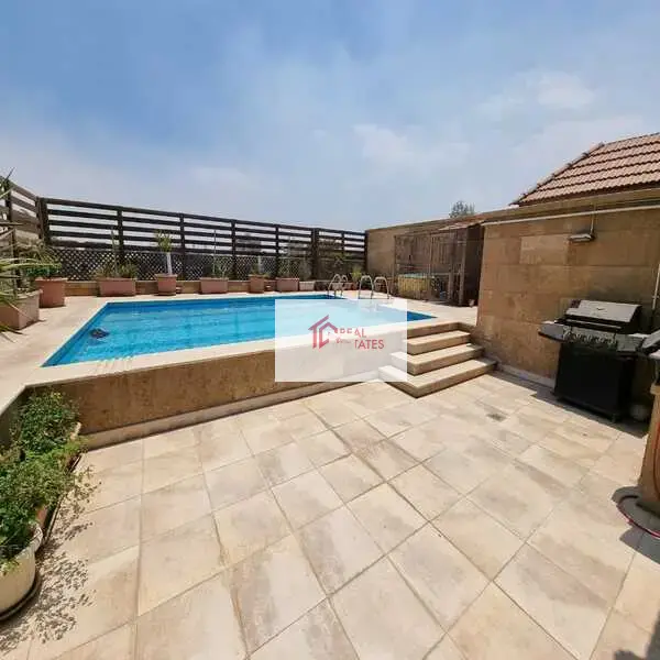 Penthouses For Rent In Maadi Maadi Sarayat consists of 4 Bedrooms 4 Bathrooms Modern furnished